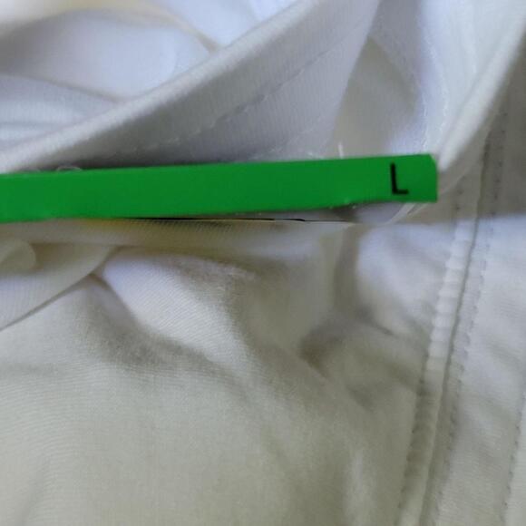 Karen Scott Drawstring-Waist Capri Pants White L - Picture 4 of 4